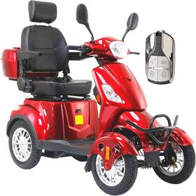 -tb012 445056456402 Mobility Scooters For Seniors And Adults Heavy Duty 4-wheel 3 Speed Medical Elect