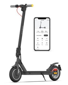 Es09 5th Wheel Electric Scooter For Adults Teens Folding E-scooter Commuter With Rear Suspension