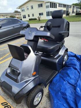 2061230 Afikim Afiscooter-s 4 Wheel All Terrain Mobility Scooter