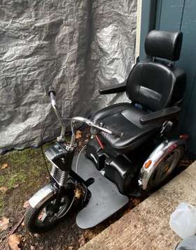 821373 Afikim Afiscooter Se3 3 Wheel Mobility Scooter With Wide Seat And Basket