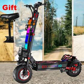 10000w Andbee Jl86 13 Inch Dual Motor Electric Scooter 75miles Seat Nfc Audio Removable Battery