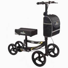 B09wrj6hly Aojin Knee Scooter Black