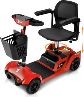 Aotedor 683770963173 4 Wheel Mobility Scooter For Adults&seniors 15 Miles All-terrain Fold/portable