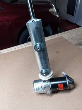 100897-5-05 Arjo Sara Plus Powered Linear Actuator With Motor And Cylinder Complete Assembly
