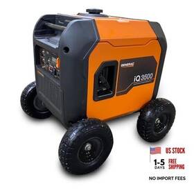 Autoworks 764283868275 All Terrain Wheel Kit Fits Generac Iq3500 Generator Solid Never Flat Tires