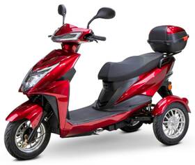 Bespoke 850072767024 Regal Scooter Red 15 Mph 35 Mile Range Per Charge 400 Lb Weight Capacity