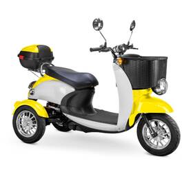 Bespoke 860013499846 Yellow Mobility Scooter Supreme 400 Lb Capacity Up To 2 Riders 15 Mph