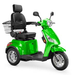 Bespoke Mobility 850072767017 Green Legacy 3 Wheel Scooter 400 Lb Capacity 15 Miles /charge Heavy Duty Bespoke Mobility 850072767017 Green Legacy 3 Wheel Scooter 400 Lb Capacity 15 Miles /charge Heavy Duty