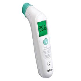Bst200 Braun Digital Infrared Forehead Thermometer Color Coded Temperature Adults Babies