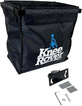 Capacity 726084507432 Kneerover Deluxe Knee Scooter Basket Accessory With Large - Rover