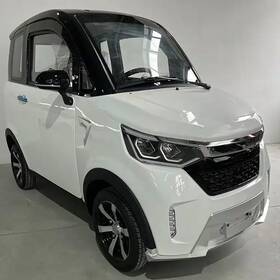 .com 445008430412 Enclosed Two-seater Electric Mobility Scooter With 4 Wheels 2200w Motor 550 Lb