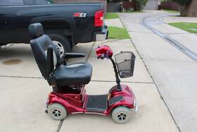 S145-400 Dalton 4 Wheel Mobility Scooters For Adults. Scooter