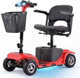 Double Global Inc 445023527500 Mobility Scooter For Adults Senior Skmc 4 Wheels Electric Powered Chargeable D