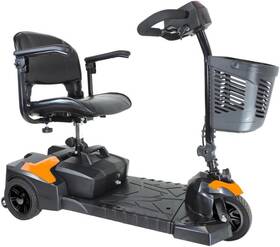 Drive Medical 313025332323 Scout Compact Travel Power Scooter 3 Wheel Orange