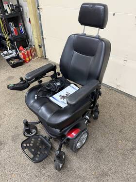 Titanaxs-22cs Drive Medical Titan Axs Mid-wheel Power Wheelchair 22 Inch X20 Captain Seat