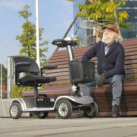 Ehoodax 750872457210 Max Load 265 Ibs Mobility Scooter Outdoor Use By Elderly And Disabled Persons