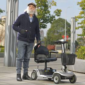 Ehoodax Mobility Scooter 750872458316 Electric Suitable For Elderly And Disabled Users 250w Motor