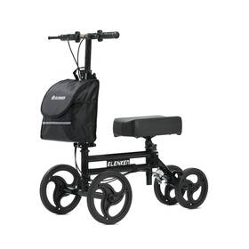 Elenker 976975514160 Knee Scooter With Basket Dual Braking System For Ankle And Foot Injur