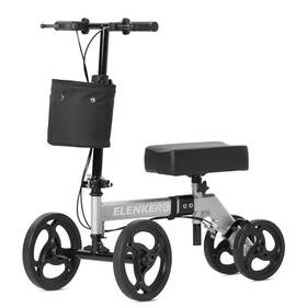Bc2170625080004 Elenker Steerable Knee Walker Deluxe Medical Scooter Open Box