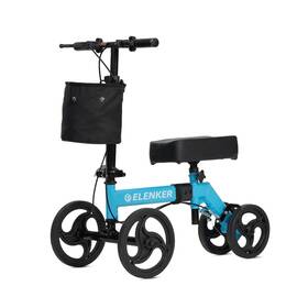 Ek-b00549b8 Elenker Steerable Knee Walker Deluxe Medical Scooter For Foot Injuries Compac