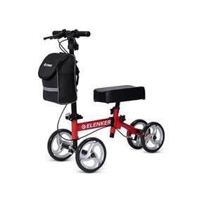Mr11w0214-e19 Elenker Medical Scooter Steerable Knee Walker Deluxe Foot Injuries Pvc 8 Inch Wheels Mr11w0214-e19 Elenker Medical Scooter Steerable Knee Walker Deluxe Foot Injuries Pvc 8 Inch Wheels