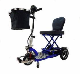 T3055-b-fm Enhance Mobility Triaxe Cruze Foldable Portable Scooter
