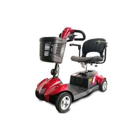 Ev Rider 643345981162 New Citycruzer 4 Wheels Transportable Mobility Scooter Red