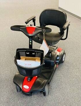 Ev Rider 818341000388 Minirider Lite 4-wheel Mobility Scooter With Basket 12ah Battery