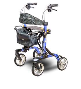 Ru4131-bl Ev Rider New Ru4131 -bl Move X Rollator 4 Wheel Blue
