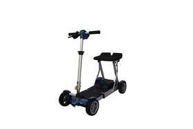 T4q-blue Ev Rider New Gypsy Folding Travel Mobility Scooter Blue
