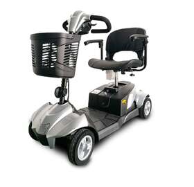 Wt-t4sc-silver Ev Rider New Citycruzer 4 Wheel Power Scooter Silver