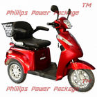 Ew-38-r Heavy Duty Bariatric Scooter Seat Red 683405585954