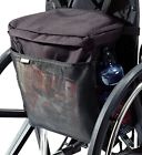Ez0200-bk Secure Zippered Main Storage Compartment Side Pockets Wheelchair 767674375963