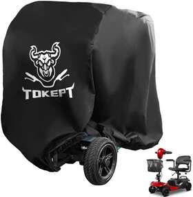 8542067426 Gfd Top20053fu 210d Waterproof Scooter Cover Black Power Assisted Mobility