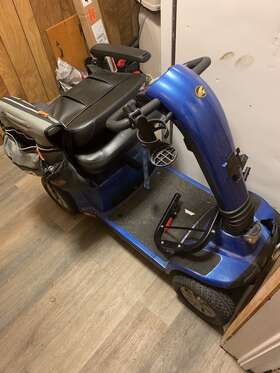 Gb-149 Golden Mobility Scooter For Adults- Blue