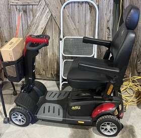 Golden Tech 008174834810 Buzzaround Lx Extreme Luxury Full Size Comfort Travel Mobility Scooter 4 Wheel