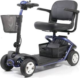 Gl141-b Golden Technologies - Literider Lightweight Travel Scooter 4-wheel Blue