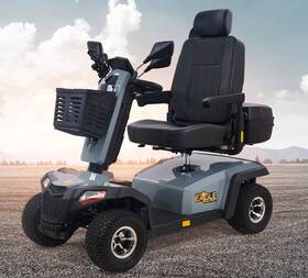 Gr596 Golden Technologies Eagle A/t Heavy Duty All Terrain Outdoor Power Mobility Scooter Gry