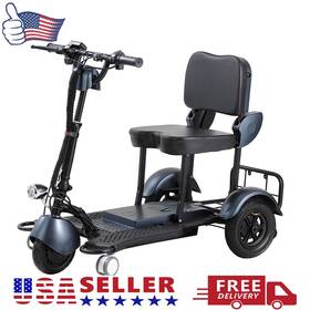 Fy-3l Gtgv Free Ride 350w Electric Powerful Foldable Mobility Scooter For Adult &senior With Led Lights