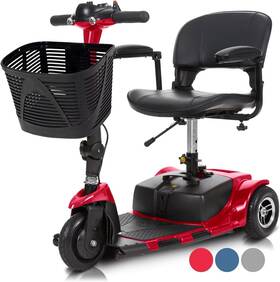 Health 711181575293 3 Wheel Mobility Scooter - Electric Powered Mobile Wheelchair Device For Adults