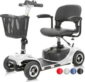 Health 744759469755 4 Wheel Mobility Scooter - Electric Powered Wheelchair Device Compact Heavy Du