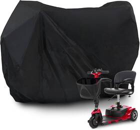 Mob1028 Health Mobility Scooter Cover For Storage 52 Inch X 36 - Waterproof And Tear Resistant Pro