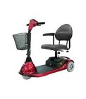 Hs-265n-red Ctm Wheel Electric Mobility Travel Scooter Cart Foldable Red
