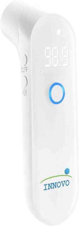 If100b Innovo Touchless Digital Forehead Thermometer Non-contact Fever Alert