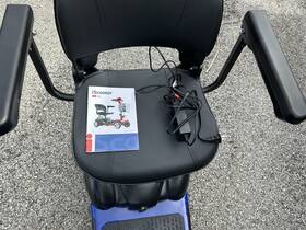 Iscooter Ix02 4-wheel Electric Mobility Scooter Blue Foldable Lightweight