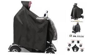 Ytcrc03 Knight Fief Elderly Four-wheeled Electric Mobility Scooter Raincoat Rain