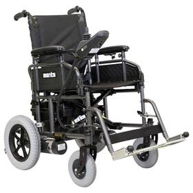 P101nuazmu1b Merits Health Travel-ease Folding Power Chair 16 Inch Seat
