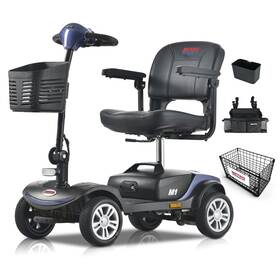 M1-12ah Metro Mobility M1 4 Wheel Foldable Scooter Adults 300 Lbs Capacity Blue M1-12ah Metro Mobility M1 4 Wheel Foldable Scooter Adults 300 Lbs Capacity Blue