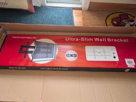 Mlb-41e Monoprice New 37 Inch -63 Ultra Slim Tv Lcd Wall Bracket Mlb-41