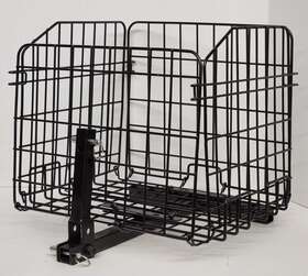 Dqhl01 Moofi Large Mobility Scooter Basket Heavy Duty -rear Mount Folds Flat And Tips Up